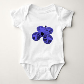 Colorblock Periwinkle Inductrix Tiny Whoop Drone Baby Bodysuit