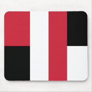 Colorblock - RWB Mouse Pad