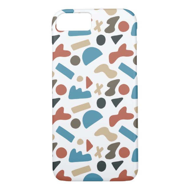 Colorblock shape pattern Case-Mate iPhone case (Back)