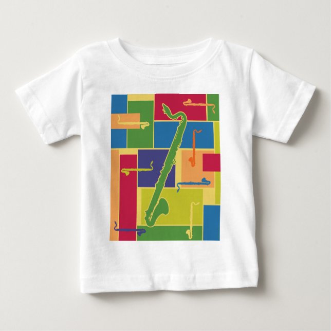 Colorblocks Baby Long Sleeve Baby T-Shirt (Front)