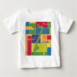 Colorblocks Baby T-shirt at Zazzle