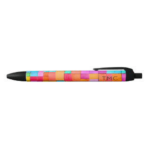 Colorblok Art INITIALS Modern Artisan Fun Pen