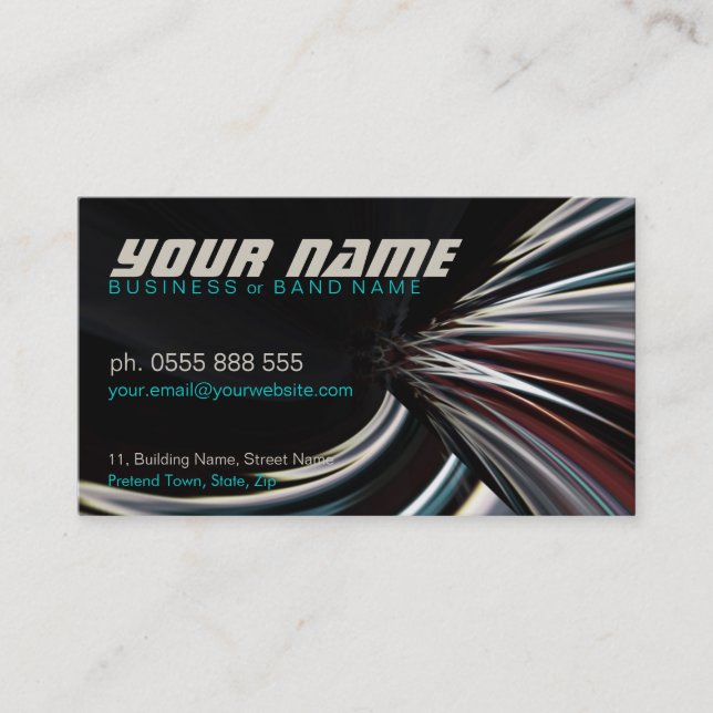 ColorBunches Business Card (Front)
