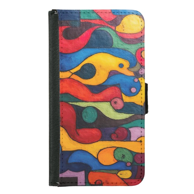 Colorcube 2  samsung galaxy wallet case (Front)