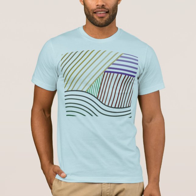 Colord lines T-Shirt (Front)