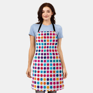 Colore polka-dot apron