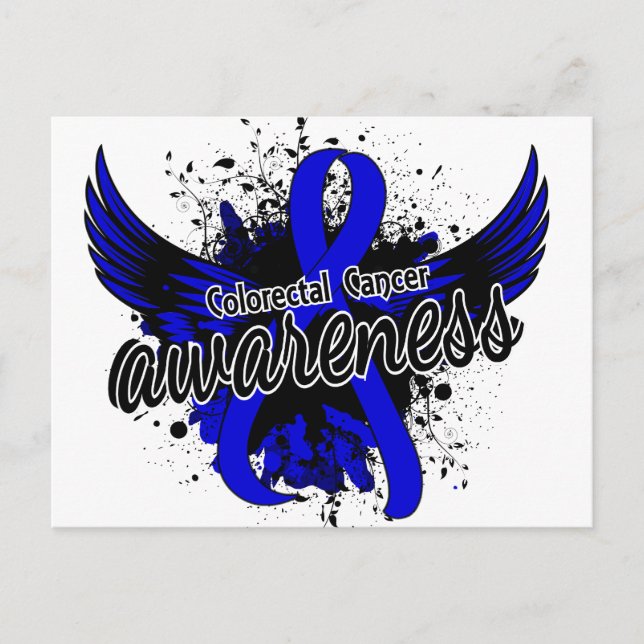 Colorectal Cancer Awareness 16 Postcard (Front)