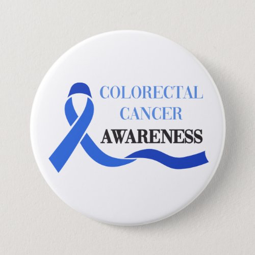 Colorectal Cancer Awareness Button