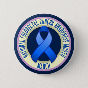 Dark Blue Ribbon for Colon Cancer Awareness Wall or Door Hanging