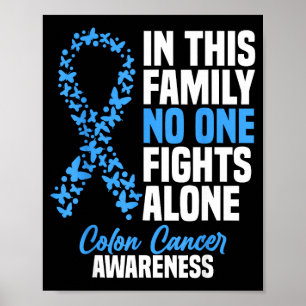 Colorectal cancer colon cancer awareness month poster
