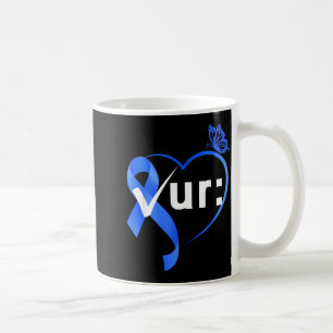 Colorectal colon cancer awareness month check coffee mug