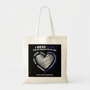 Colorectal Daughter In Law Colon Awareness Tote Bag