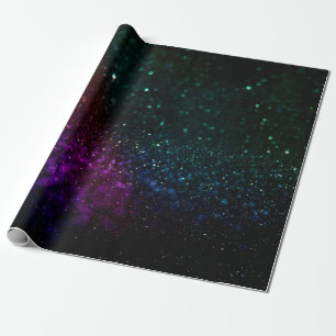 Colored abstract blurred light background wrapping paper