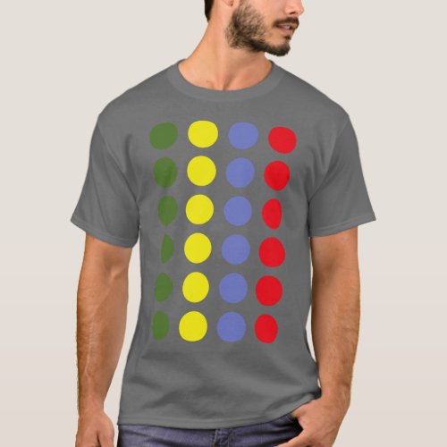 Colored balls Pattern T_Shirt