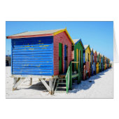 Colored Beach Huts (Front Horizontal)