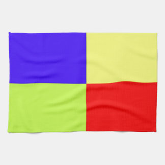 Colored Block Art Towel