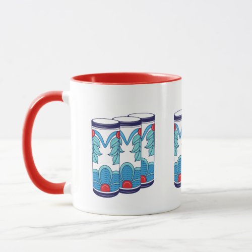 Colored Bottles Mug