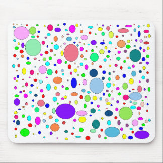Colored Bubbles Mousepad