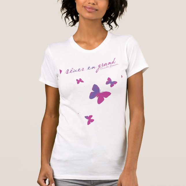 colored butterflies T-Shirt (Front)