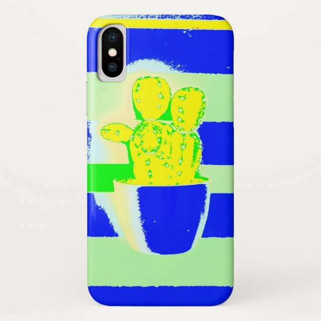 Colored cactus Case-Mate iPhone case (Back)