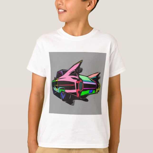 Colored cadillac T-Shirt (Front)
