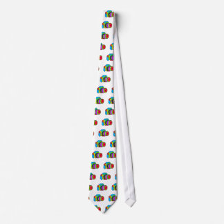 Colored Camera Neck Tie
