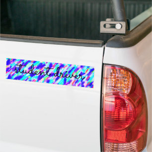 Colored Chaos Bumper Sticker