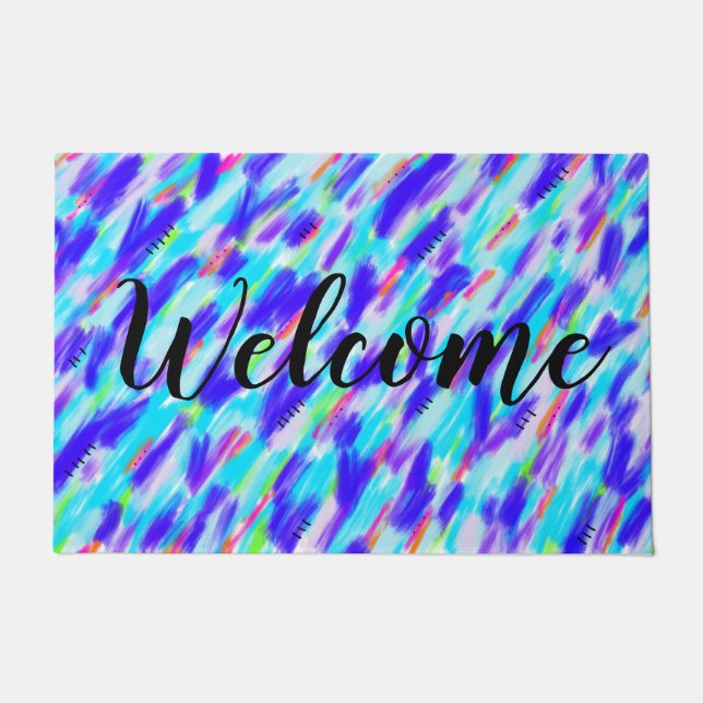 Colored Chaos Doormat (Front)