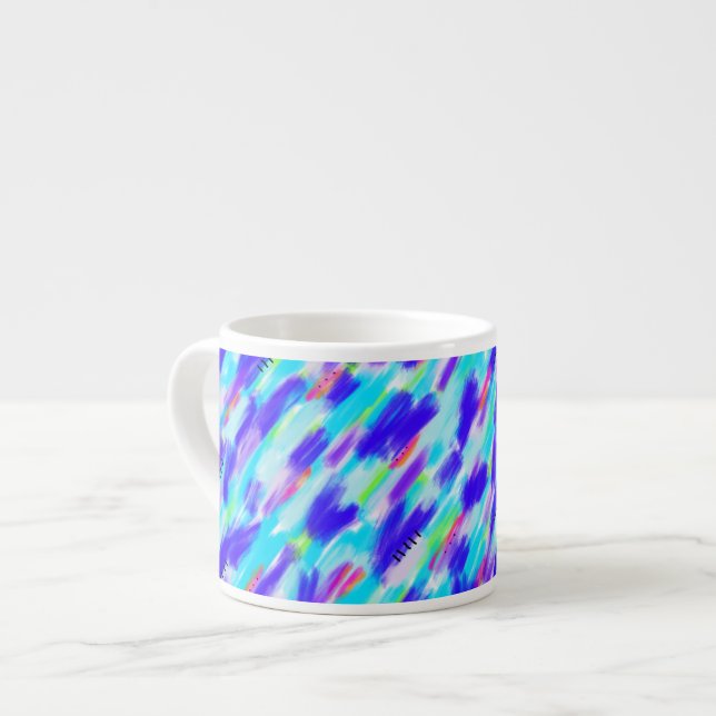 Colored Chaos Espresso Cup (Front Left)