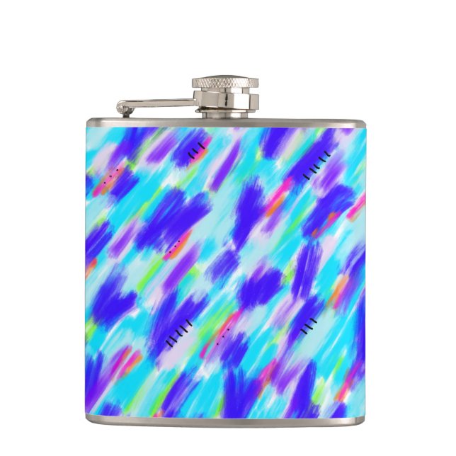 Colored Chaos Flask (Front)