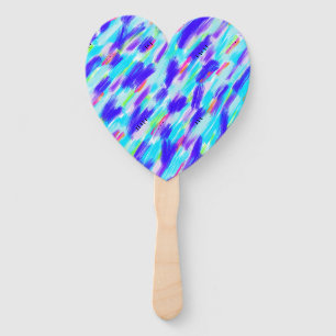 Colored Chaos Hand Fan