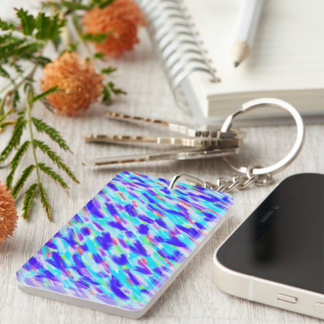 Colored Chaos Keychain (Front Right)