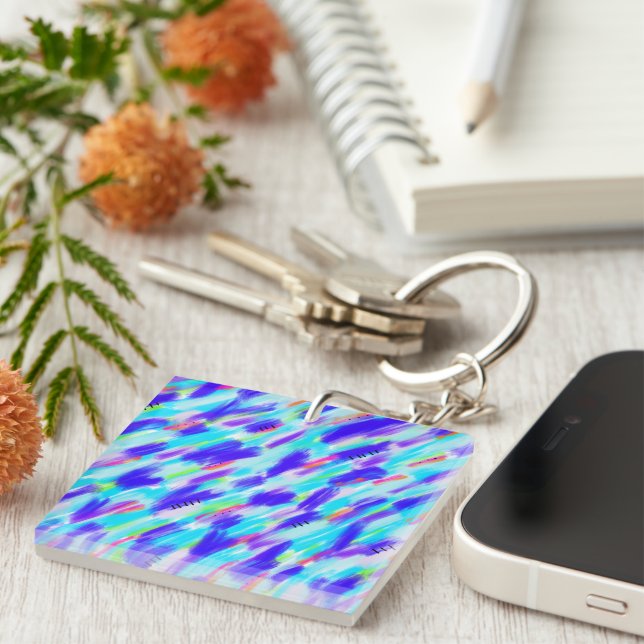 Colored Chaos Keychain (Front Right)