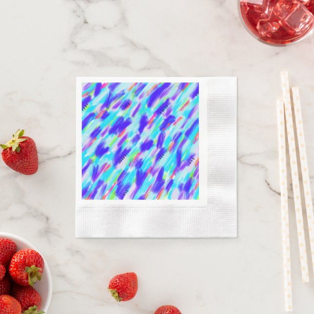 Colored Chaos Napkins (Insitu)
