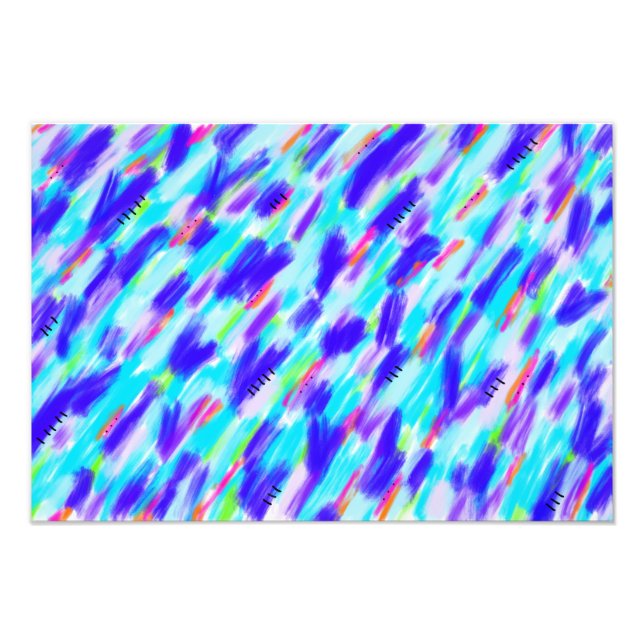 Colored Chaos Photo Print (Front)