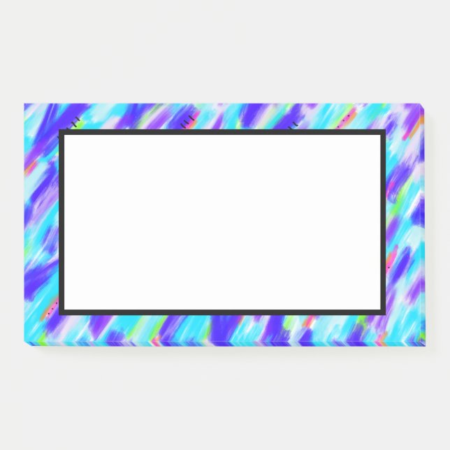 Colored Chaos Post-it Notes (Front)