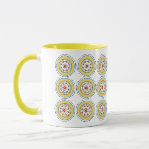 Colored Circle Mug