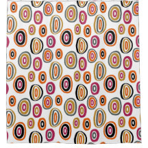 colored circles, geometric abstract art