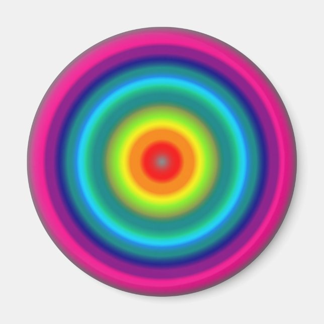 Colored circles magnet (Front)
