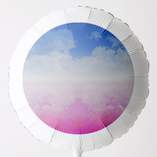 Colored Clouds Two Balloon