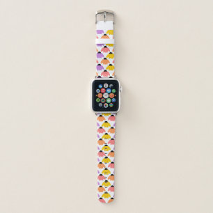 Colored Coneflowers  Apple Watch Band