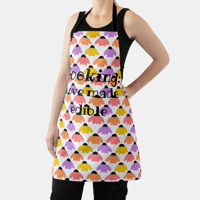 Colored Coneflowers  Apron (Insitu)