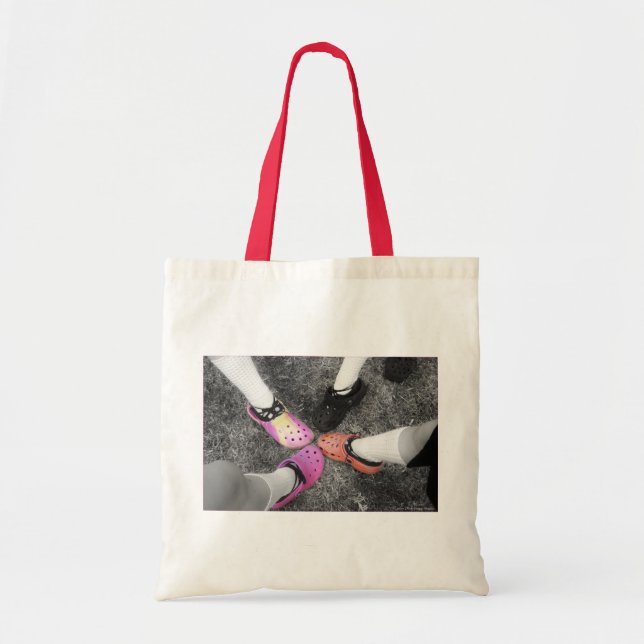 Colored Crocs & Soft Shoes Bag (Front)