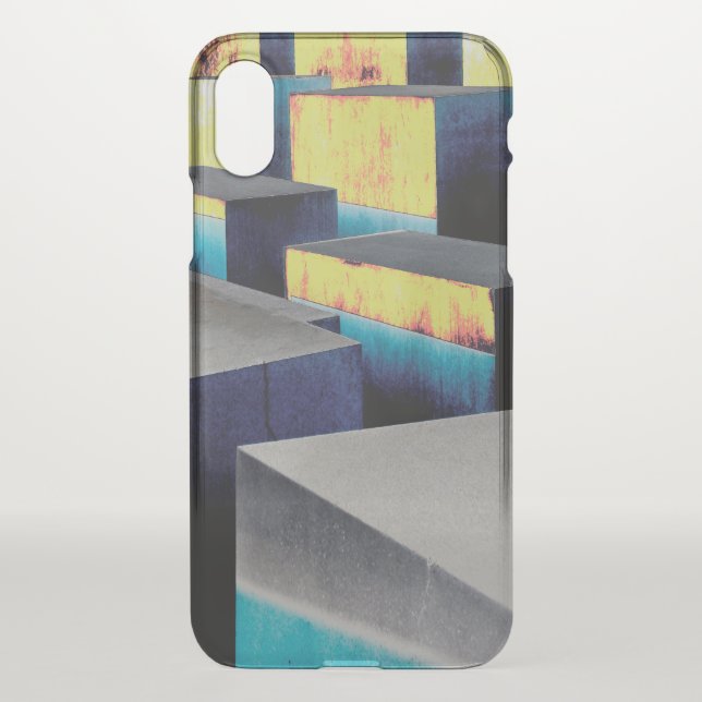 Colored cubes uncommon iPhone case (Back)