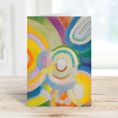 Colored Discs  Robert Delaunay Card