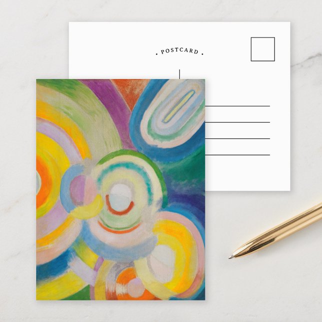 Colored Discs | Robert Delaunay Postcard (Creator Uploaded)