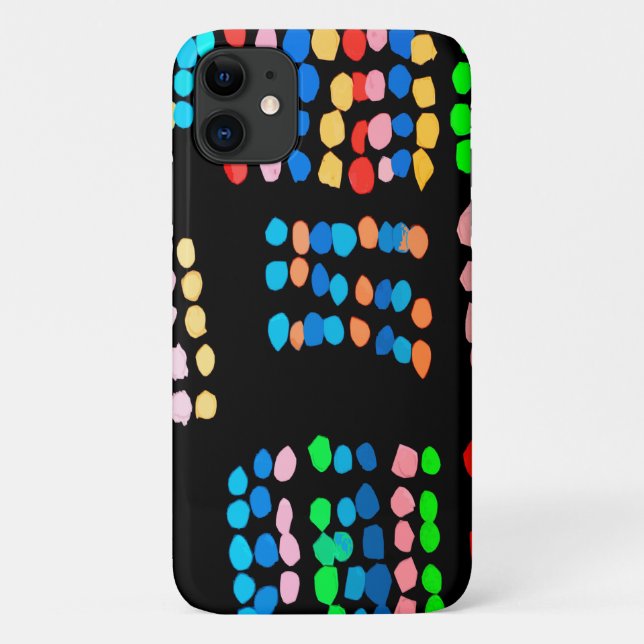 Colored dots Case-Mate iPhone case (Back)