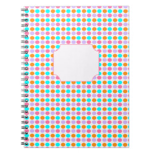 Colored Dots Notebook