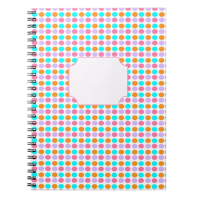 Colored Dots Notebook (Front)