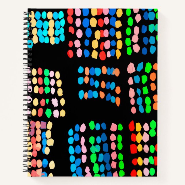 Colored dots notebook (Front)